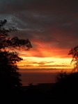 hawaii island sunset